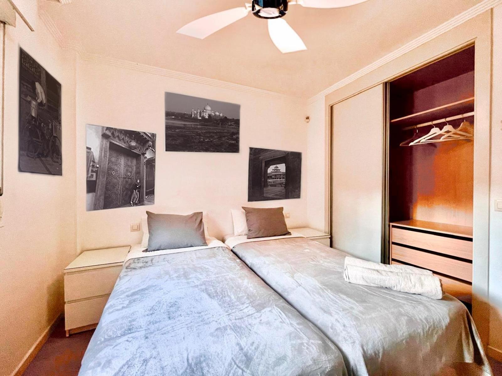 Maravilloso Apartamento Centrico De 70M2, Jardin Propio 40M2 Con Piscina Para Ninos Y Parking Opcional マラガ エクステリア 写真
